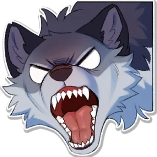 🤬-Hioshi the enfield, Telegram Sticker