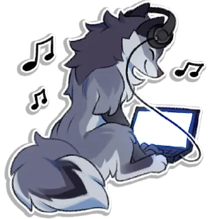🎧-Hioshi the enfield, Telegram Sticker