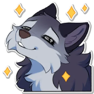 🤩-Hioshi the enfield, Telegram Sticker