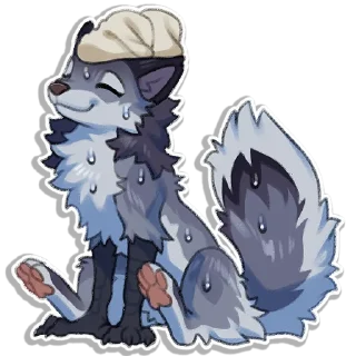 🤤-Hioshi the enfield, Telegram Sticker