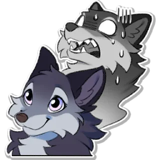 😱-Hioshi the enfield, Telegram Sticker
