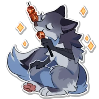 🍢-Hioshi the enfield, Telegram Sticker