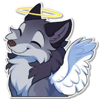 😇-Hioshi the enfield, Telegram Sticker