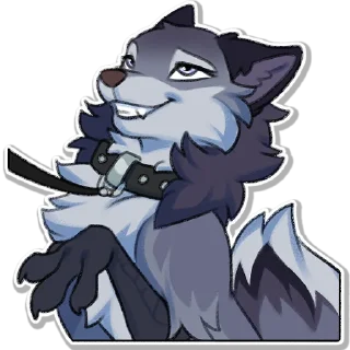 🦮-Hioshi the enfield, Telegram Sticker