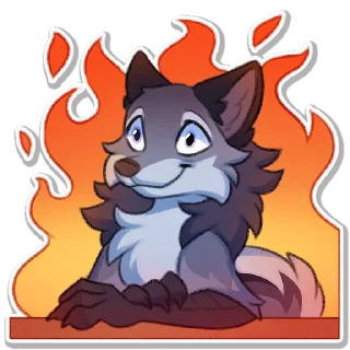 🔥-Hioshi the enfield, Telegram Sticker