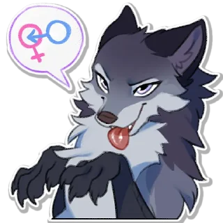 👇-Hioshi the enfield, Telegram Sticker