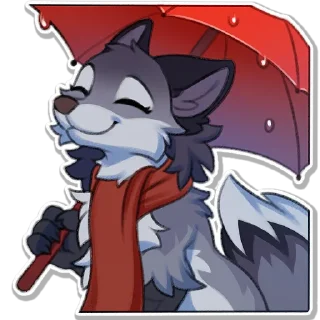 ⛱-Hioshi the enfield, Telegram Sticker