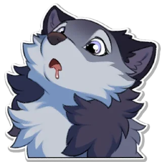 🤤-Hioshi the enfield, Telegram Sticker