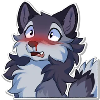 😳-Hioshi the enfield, Telegram Sticker