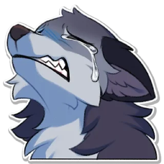 😭-Hioshi the enfield, Telegram Sticker