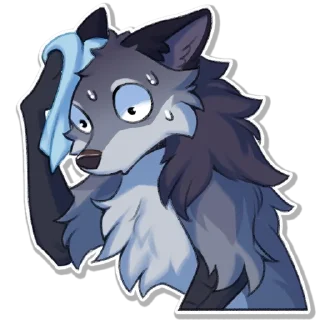 😰-Hioshi the enfield 2, Telegram Sticker