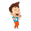 🤣-Olin, Telegram Sticker