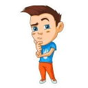 🤔-Olin, Telegram Sticker