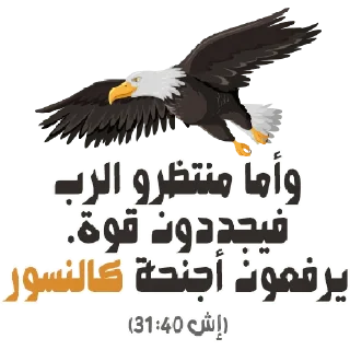 🦅-بيقولو مينا, Telegram Sticker