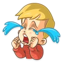 😭-Home Alone, Telegram Sticker