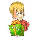 🎁-Home Alone, Telegram Sticker