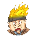 😨-Home Alone, Telegram Sticker