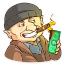 🚬-Home Alone, Telegram Sticker