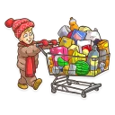 🛒-Home Alone, Telegram Sticker