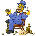 🧐-Homer Simpson, Telegram Sticker