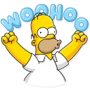 😃-Homer Simpson, Telegram Sticker