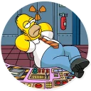 😐-Homer Simpson, Telegram Sticker