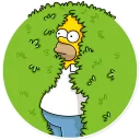 😳-Homer Simpson, Telegram Sticker