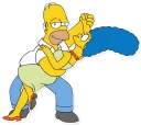 💃-Homer Simpson, Telegram Sticker