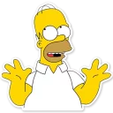 😋-Homer Simpson, Telegram Sticker