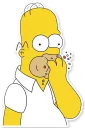 🍟-Homer Simpson, Telegram Sticker