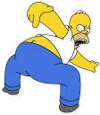 😤-Homer Simpson, Telegram Sticker