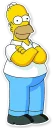 😊-Homer Simpson, Telegram Sticker