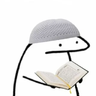 📖-orang lidi, Telegram Sticker