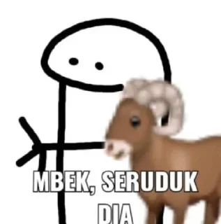 🏷-orang lidi, Telegram Sticker