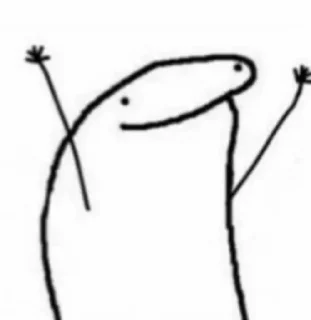 😁-orang lidi, Telegram Sticker