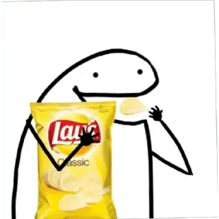 🙂-orang lidi, Telegram Sticker