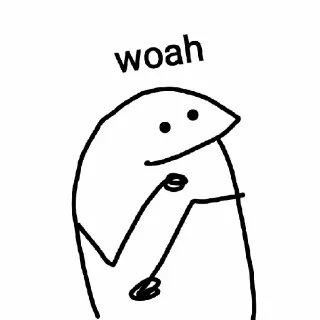 😃-orang lidi, Telegram Sticker