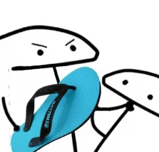 🗿-orang lidi, Telegram Sticker