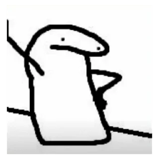 😒-orang lidi, Telegram Sticker