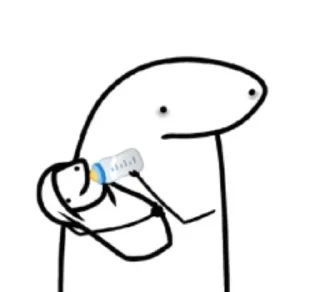 😊-orang lidi, Telegram Sticker