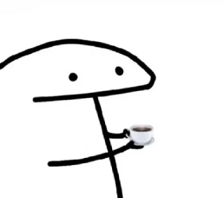 ☕-orang lidi, Telegram Sticker