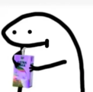 🥛-orang lidi, Telegram Sticker