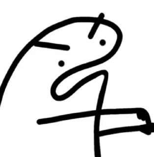 😠-orang lidi, Telegram Sticker