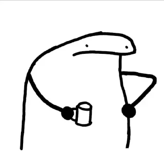 😒-orang lidi, Telegram Sticker