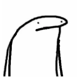 😕-orang lidi, Telegram Sticker