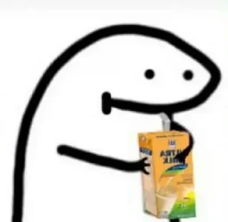 🥛-orang lidi, Telegram Sticker