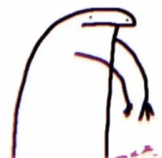 💔-orang lidi, Telegram Sticker