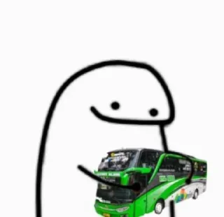 🚗-orang lidi, Telegram Sticker