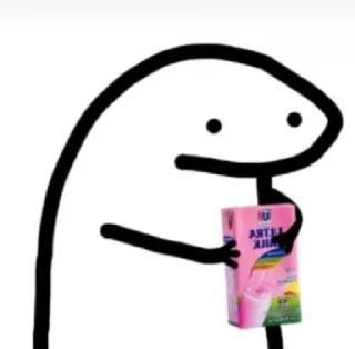 🥛-orang lidi, Telegram Sticker