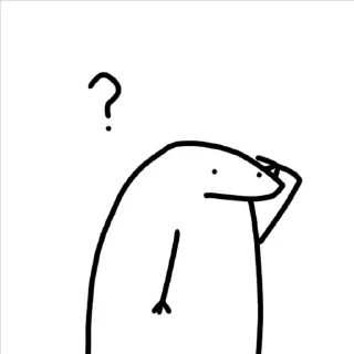 😐-orang lidi, Telegram Sticker